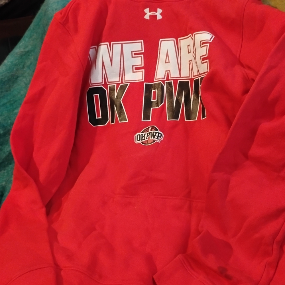 Under Armour Red ColdGear Hoodie